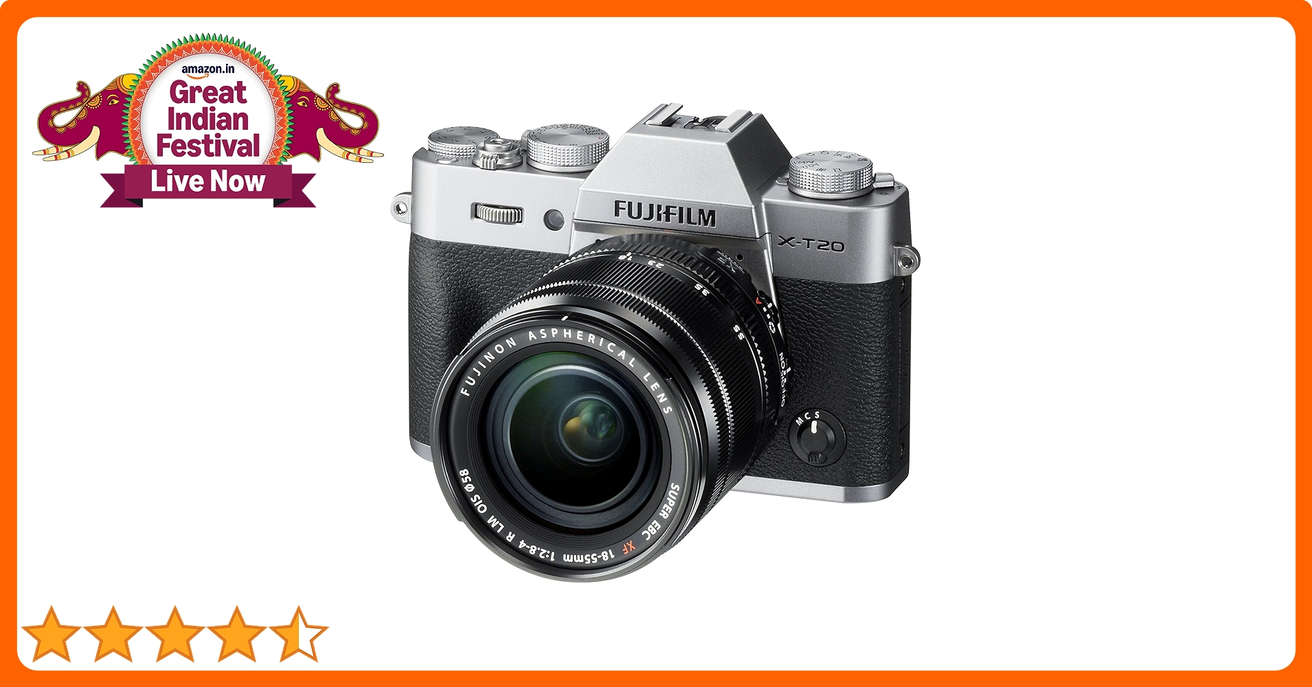 Buy Fujifilm X-T20 Mirrorless Digital Camera w/XF18-55mmF2.8